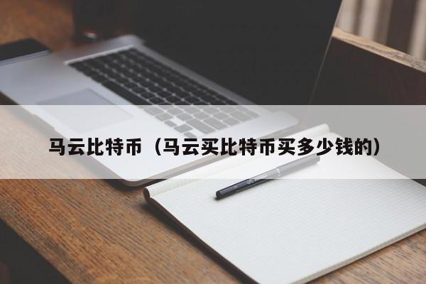 马云比特币(马云买比特币买多少钱的)