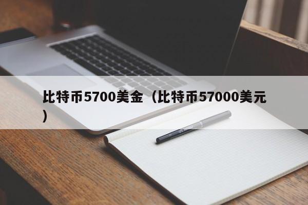 比特币5700美金(比特币57000美元)