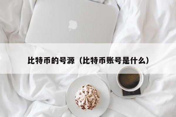 比特币的号源(比特币账号是什么)