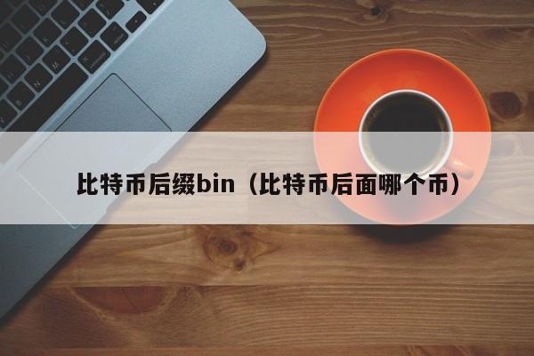 比特币后缀bin(比特币后面哪个币)